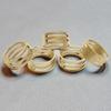 1 Pcs DIY Brass Jump Ring Findings Open/ Close Tool For Jewellery Making 19x9mm Easy Open And Close Metal Jump Split Ring
