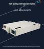 24-Core 19-Inch Fiber Optic Distribution Frame with Fusion Splicing, Stackable Chassis