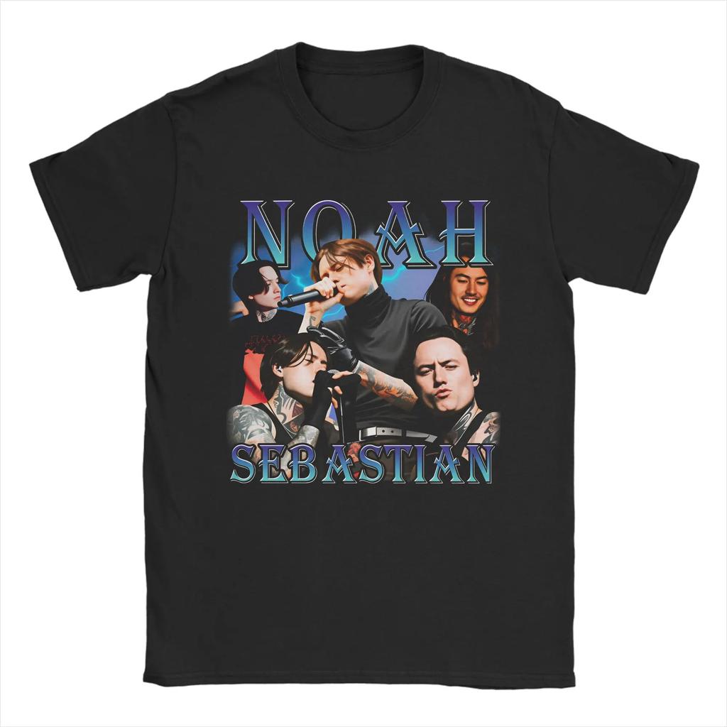 Casual T Shirt Summer Noah Sebastian T Shirts Cotton Tee Shirt for Couple Y2K Basic Pattern Short Sleeve Tees
