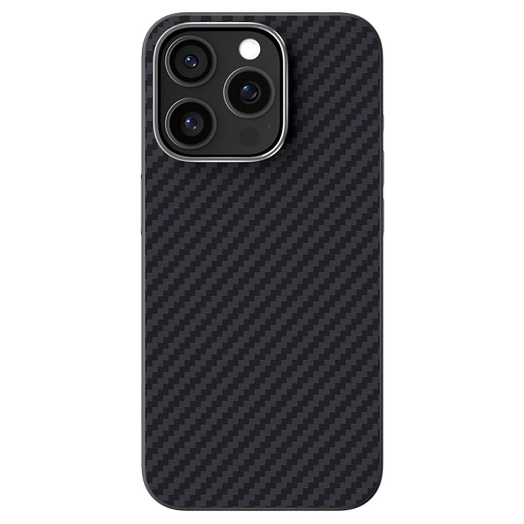 ABEEL For iPhone 14 Pro Max Case Compatible with MagSafe Carbon Fiber Texture Back Cover