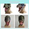 Jurassic World Dinosaur Latexmask Huvudbonad Tyrannosaurus Rex Halloween Cosplay Rekvisita