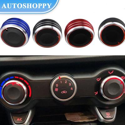 2 adet/takım araba klima topuzu AC ısı kontrol anahtar düğmeleri Hyundai Solaris 2017 - 2021 Kia Rio için K2 KX çapraz