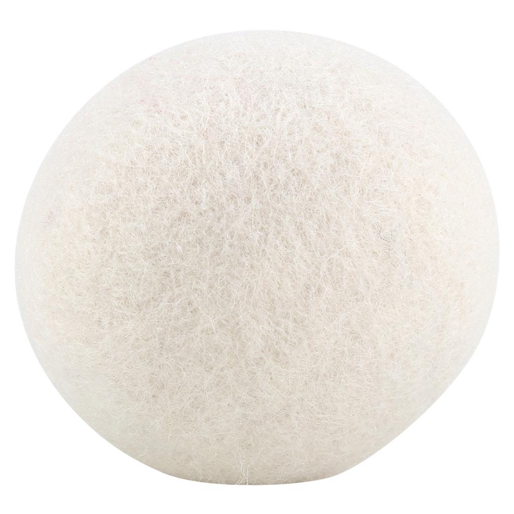 Balls of Natural Wool, Reduce Static Electricity and Drying Time, Eco-Friendly, Diameter 6 Cm, Set of 6 Pieces, Made of Wool Fibre, Non-Toxic,