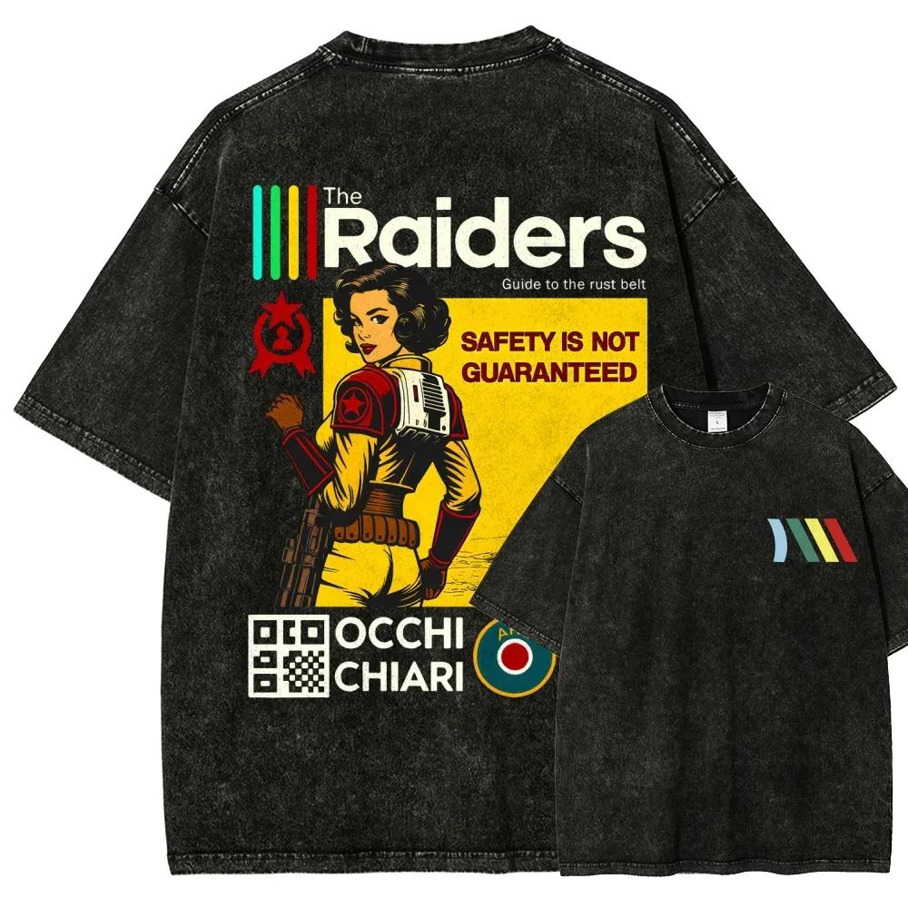 New Science Fiction The Shooting Game ARC Raiders Graphic Print Tshirt Unisex Women Fashion Oneck Cotton Tee Oversized Casual Top
