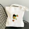 Avocado Bags 2021 Tote for Women Canvas Summer Shopper Bag Women's Handbag Designer Handbags Fabric Printed Shoping Anime Woman