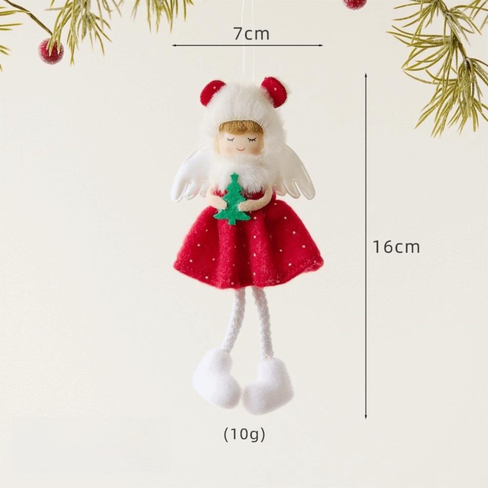 Červené Zelené Vánoční Stromky Dekorace Novinka Vánoční Stromek Závěsné Ozdoby Vánoční Dárky