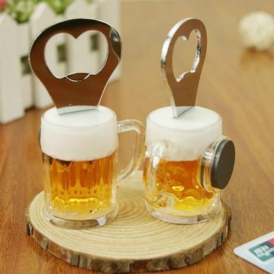 Beer Bottle Opener Creative Practical Stainless Steel Wine Opener Kitchen Accessories Fridge Magnets