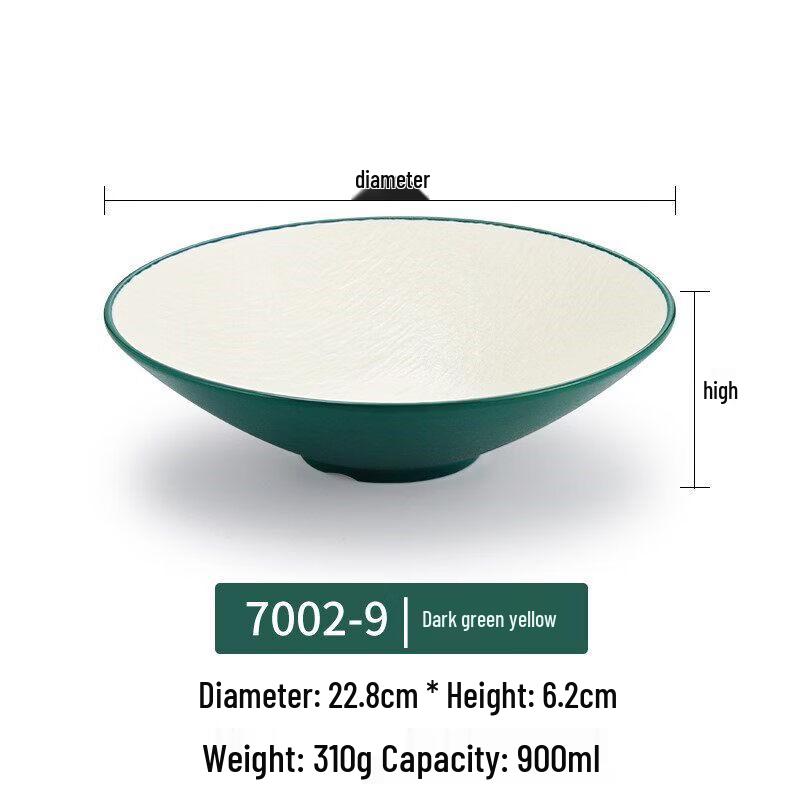 Japanese Style Melamine Conical Noodle Bowl