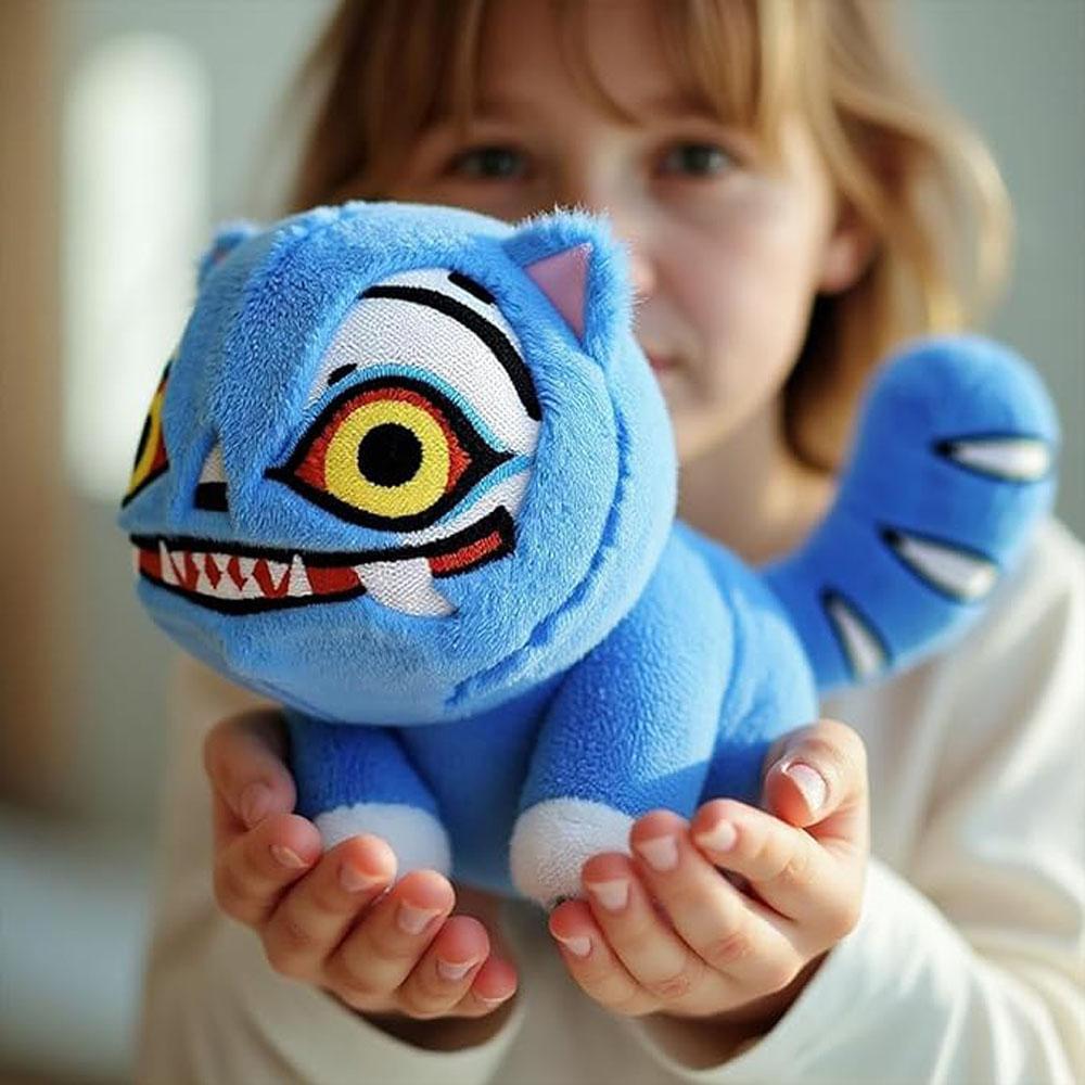 Non-Toxic 5-Piece Adorable Stuffed Animal Set Tiger Plush Toy With Black Hat And Children Group Stuffed Animal For Fans Gifts Cute Collectible