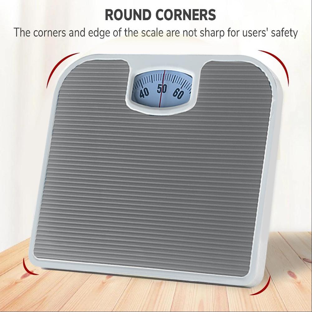 Portable Mechanical Scale Non Slip Pad Body Weight Scales Mechanical Dial Bath Scale Manual Spring Scale Body Weighing Tools