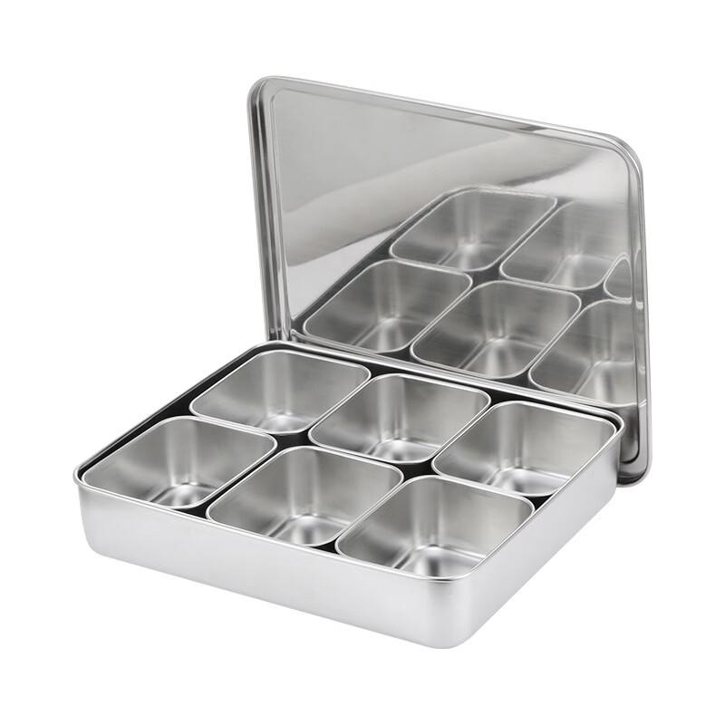 777 Stainless Steel Kitchen Condiment Storage Box