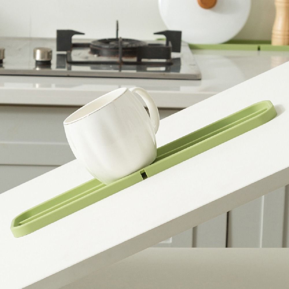 Non Slip Pot Lid Storage Mat Silicone Tableware Draining Pad Cutting Board Rack  Household
