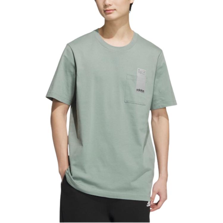 Adidas SMALL LINEAR LOGO POCKET TEE JI9083