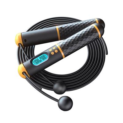 Smart Digital Skipping Ropes, Anti-Slip, Hand Grip, Crossfit Speed, Jump Rope with Counter, Fitness, Entertainment