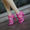 Fashion 1/6 Doll Sippers Shoes Plastic Shoes Clothes Accessories  Fit Foot Length 2cm Dolls