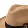 Mary Wool Felt Hat, Men's Fashion High-end Feather Peach Heart Top Top Hat, Women's High-quality Knight Hat
