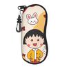 Chibi Maruko Chans Glasses Case Cover Men Women Sunglasses Pouch Trend Zip Eyewear Box Pocket Eyeglass Cases Cover