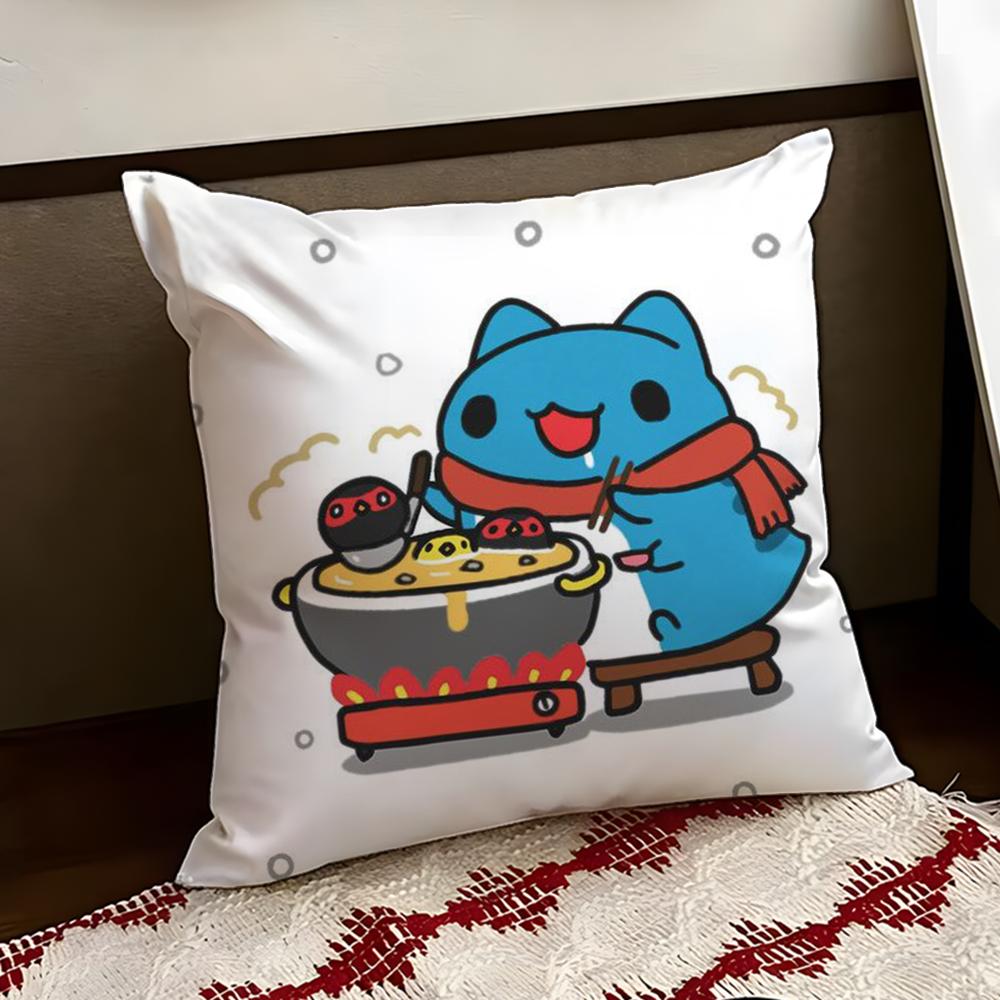 BBugcat CCapoo Cushion Cover Reversible Soft Durable Pillow Cover Home Car MultiScene Use for Daily Comfort