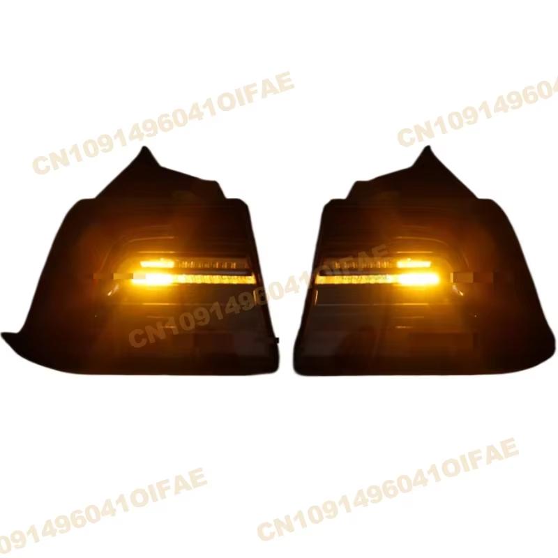 ZFX1 Led Tail Lights For Tesla Model 3 2017-2020 Rear Lamp Yellow Turn Signal Light Stop Brake Lamp Driving Fog Lamp Car Accessories