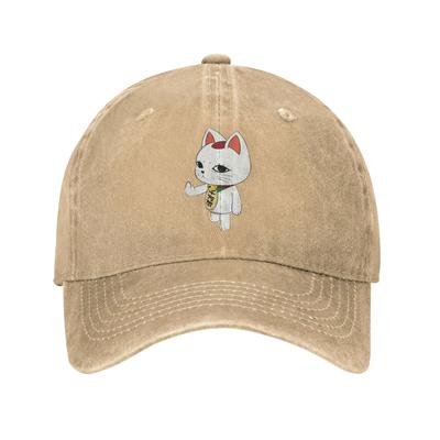 Vintage Turbo Oma Dandadan Anime Baseballpetten voor Mannen Vrouwen Verweerd Gewassen Hoofddeksels Activiteiten Verstelbare Pasvorm Petten Pet