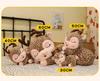 Cute Cartoon Sika Deer Plush Toy - Lying Fawn Pillow Doll