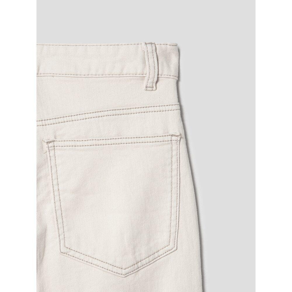 8SECONDS Peach Brushed Straight Pants Ivory