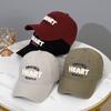 Neue Retro Softtop Bestickte Baseballkappe Hut Buchstabe Modekappe Herren und Damen Vielseitig Gesicht zeigen