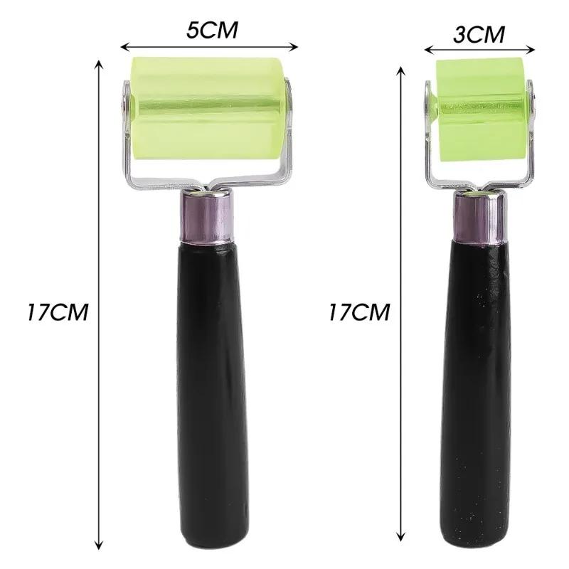 Rolă de roată de bumbac pentru izolare fonică Instrument pentru roată de presiune pentru atenuarea sunetului pentru mașină Laminare automată Role de cauciuc Instrument de instalare cu împingere