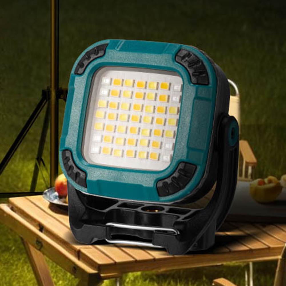 LED Camping Flashlight with Type C Rechargeable Battery for Outdoor Use