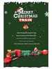 Mini Electric Christmas Train Toy for Kids - Simulation Track Car