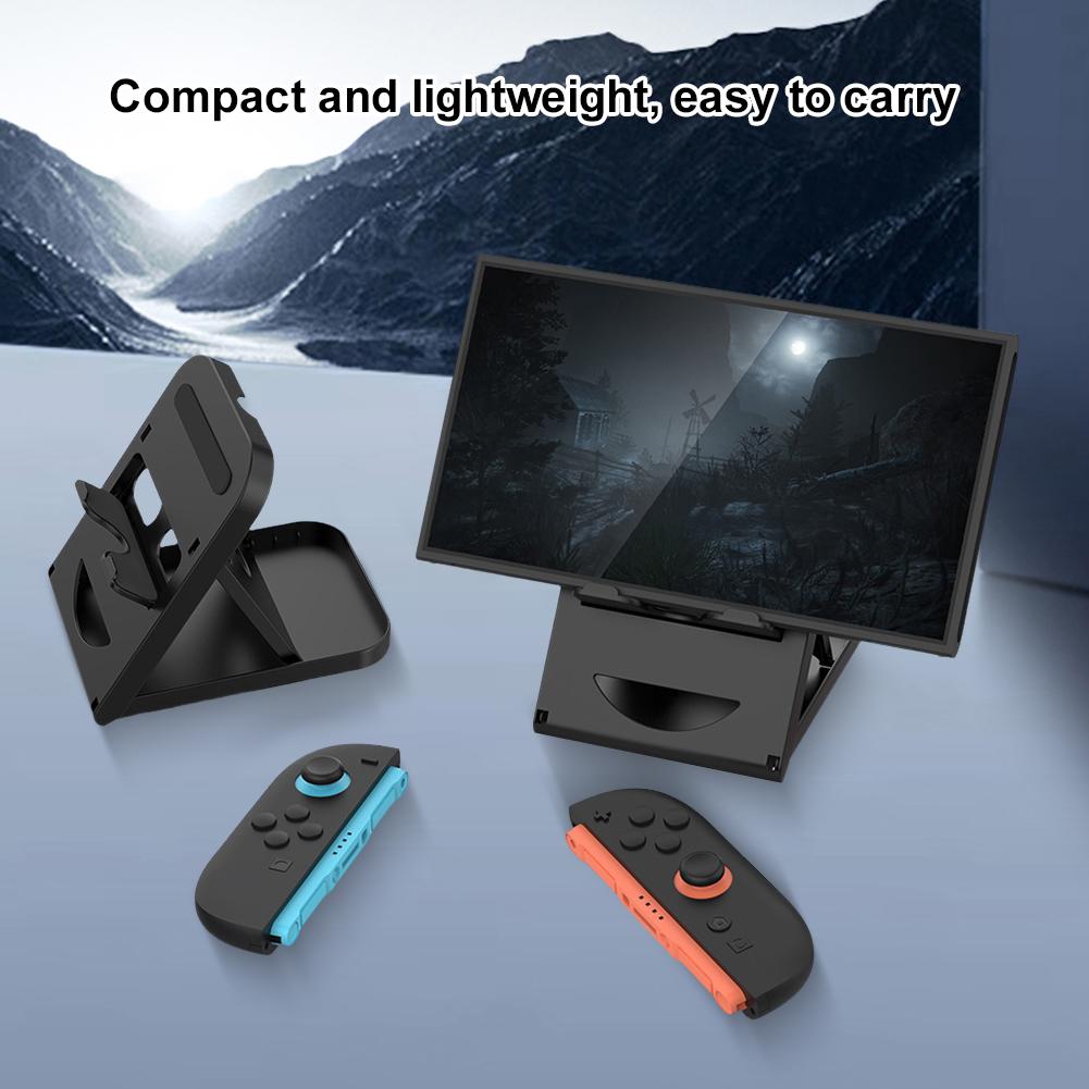 For Switch 2 Foldable Stand Bracket Console Display Rack Multi-angle Bracket Playstand for Nintendo for Switch/OLED Game Console