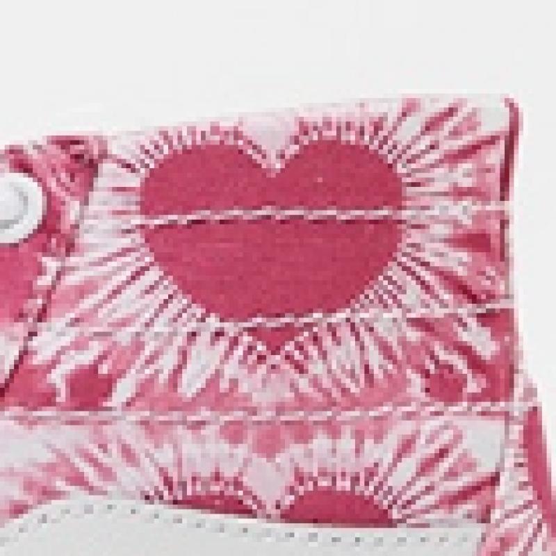 Vans Skate Hi   Tie Dye Heart Fuchsia Vn0a5kruvdh1