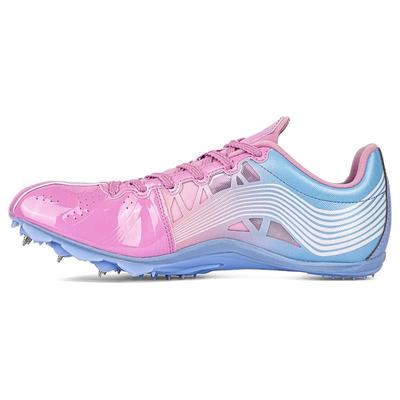 Bequeme Stoßdämpfende Rutschfeste Langlebige Low-Top Laufschuhe Unisex Sneaker Blau Rosa AJJS001-2