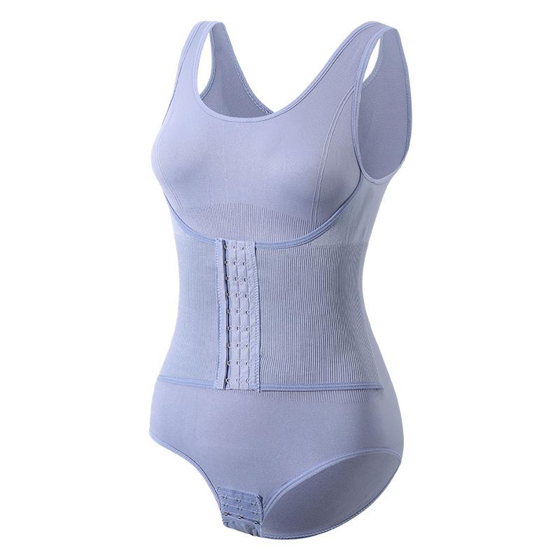 Tvarovací body se zapínáním na knoflíky pro ženy: Jednodílné plavky/body tvarující postavu a zvedající hýždě s stahováním v pase, Korzet pro plnoštíhlé