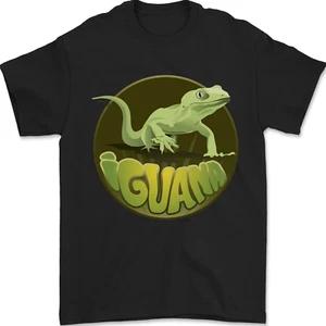 An Iguana Lizard Mens T-Shirt 100% Cotton