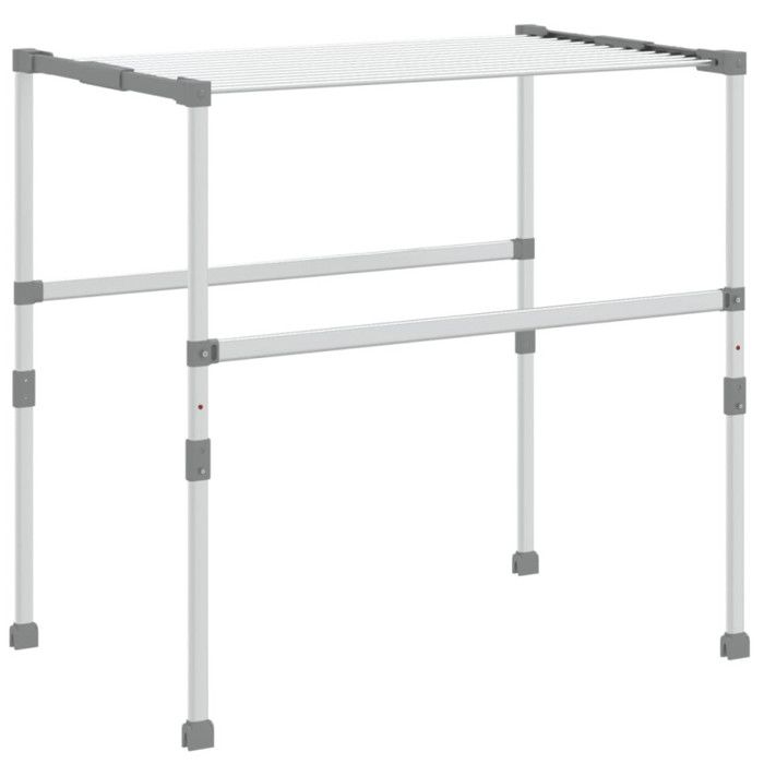 Clothes Dryer 83x(50 55)x(40 85) Cm Aluminium