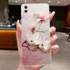 For Huawei Honor 8C Case BKK-LX2 BKK-LX1 BKK-L21 Back Cover Clear Luxury Butterfly Fashion Flowers Soft TPU Silicone Phone Case