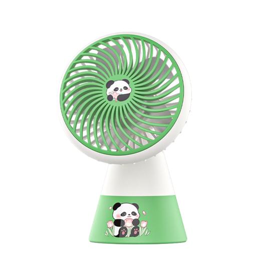 Portable Desk Fan Single Speed USB Rechargeable Mini Table Fan 90 Degree Rotation Quiet Cooling Fan for Home Office Bedroom Dorm C