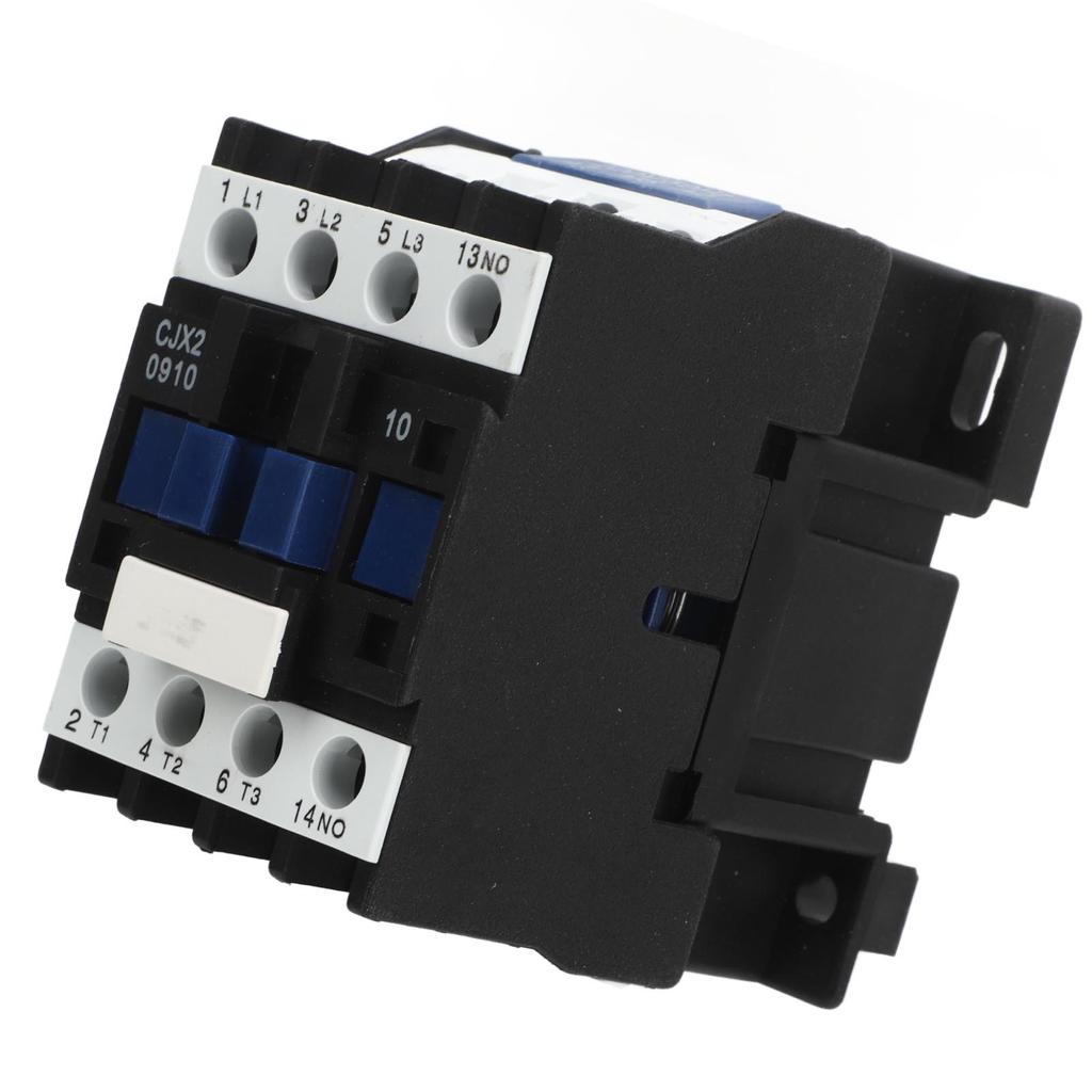 Low Voltage AC Contactor 9A Silver Contact 3 Phase Sensitive Industrial Contactor for Circuit 110V