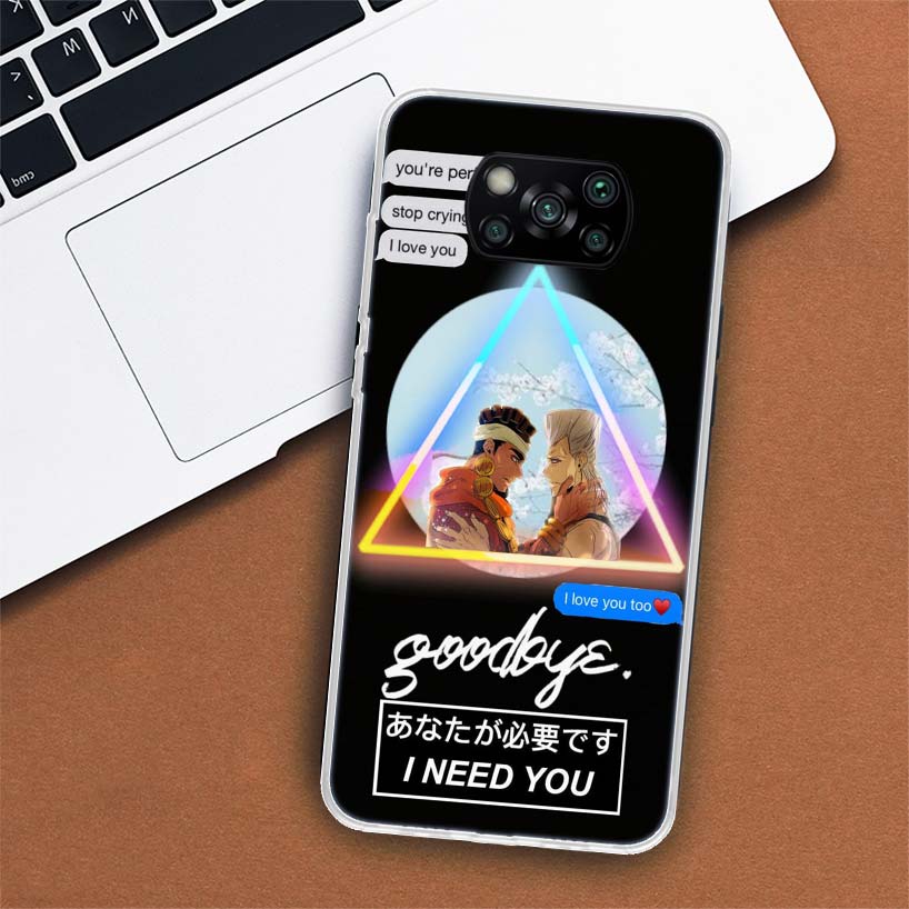 Jojos Bizarre Adventure Art Telefon Fall Für Xiaomi Mi 11 Lite 11i 12X 12 9 8 11T 10T 9T Pro 10 5X 6X Ultra 5G Abdeckung Coque Capa