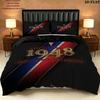 Grnik Zabrze Pattern Bedding uilt Set uilt Cover Pillowcase Home Decoration Birthday Gift (1 * duvet cover + 2 * pillowcase without core)