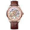 MOHDNE Modun Orologio Meccanico Automatico Pelle Vuoto Orologio da Uomo Semplice Impermeabile Tendenza Luminoso Orologio da Uomo