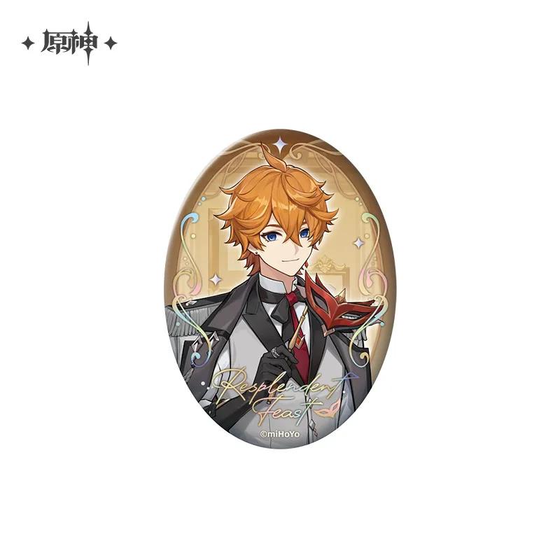 Sunsyea Genshin Impact Oficjalny Merch miHoYo Oryginalna Seria Tematyczna CYHY Odznaka Tartaglii Stojak Akrylowy