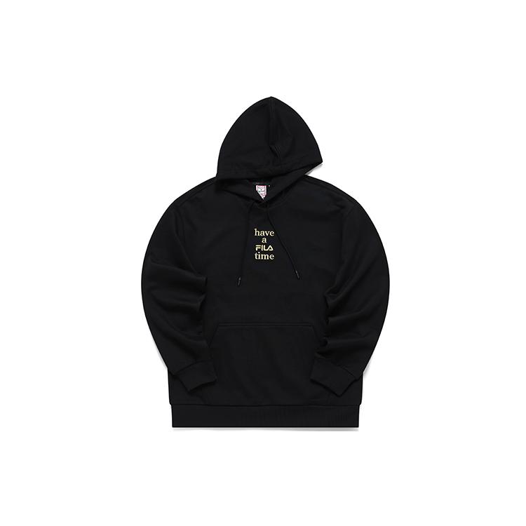 New FILA Co branded Year Of The Tiger Collection Sweatshirts Unisex Jet Black F11U219201F-BK