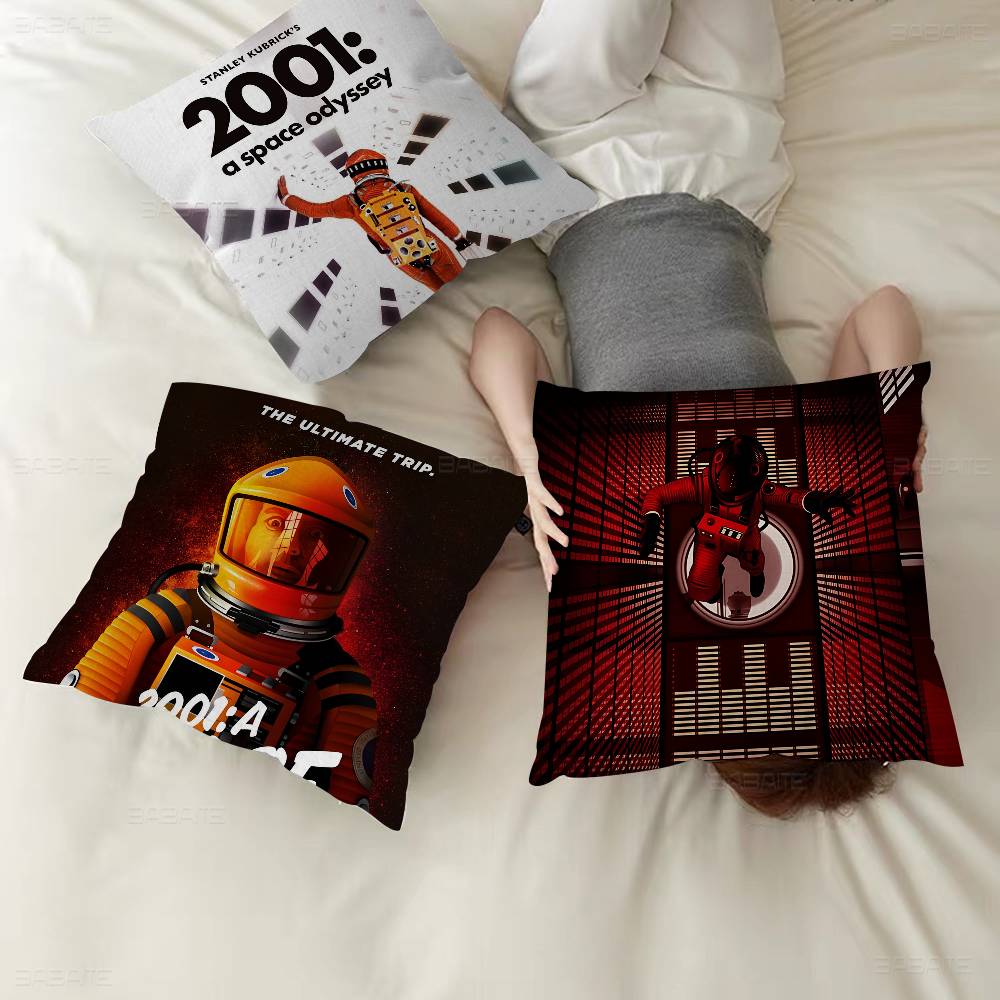 1Pc 2001 A Space O-Odyssey Movie Cushion Cover Car Throw Pillow Case For Sofa Car Christmas Gift 40X40Cm 45X45Cm