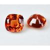 Natural Orange Sapphire Loose Gemstone 16.40 ct Square Cushion Shape Pair September Birthstone Gift