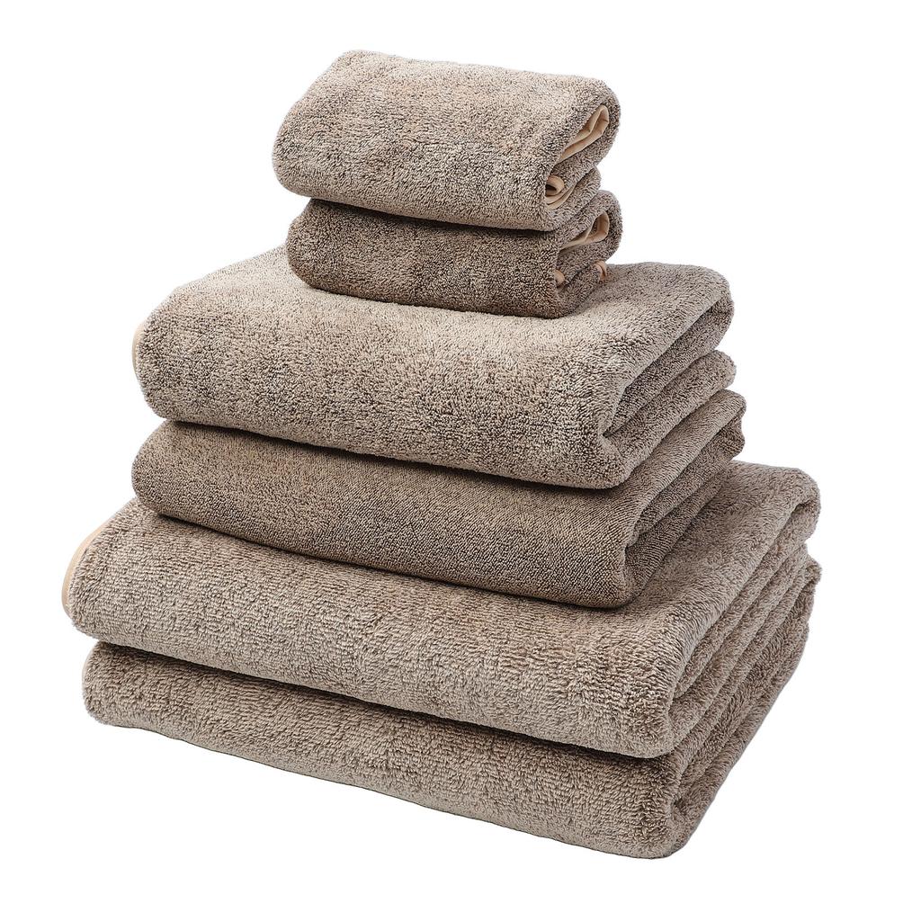 6 Piece Towels Set Soft Super Absorbent Towels for Bathroom Home Beach 13.8 X 29.5in 27.6 X 55.1in