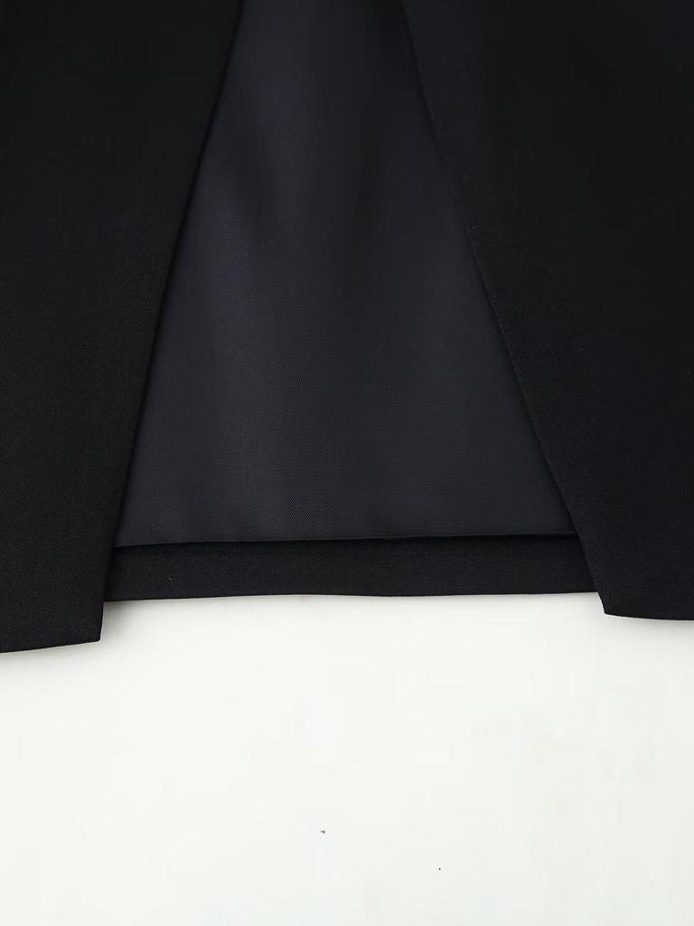 Spring 2026 European & American Style Women's Bandeau Shawl Two-Piece Dress