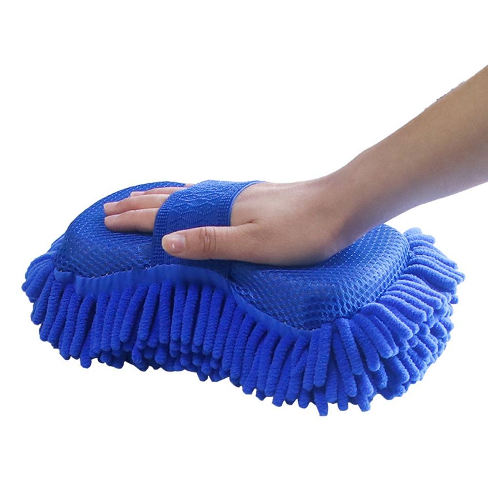 

Car Wash Car Wash Sponge Sponge Auto Gloves New Washing Towel синий