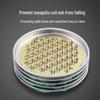 Serrated Portable Incense Coil Holder with Ash Tray and Lid
